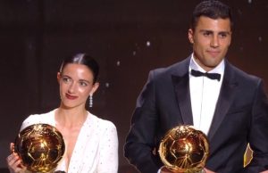 Rodrigo Hernández y Aitana Bonmatí ganan el Balón de Oro 2024