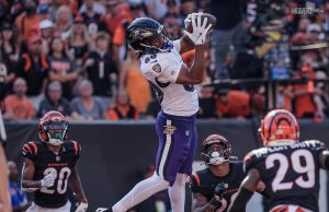 Baltimore Ravens sacó una apretada victoria en su visita a Cincinnati Bengals